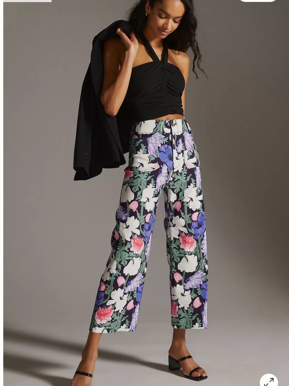 Cecilia Pettersson for Anthropologie The Colette Cropped Pants